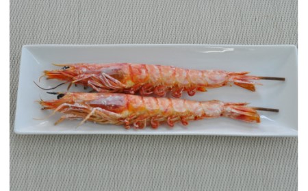 伊万里産　大車海老の塩焼き8匹セット(1pc/2尾×4pc) 010-C167