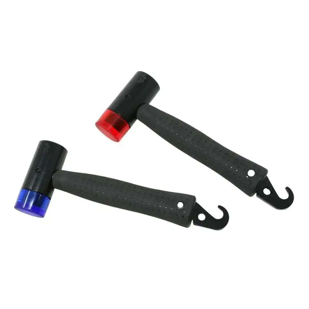 静音ペグハンマー（ブルー） キャンプ用品 アウトドア用品