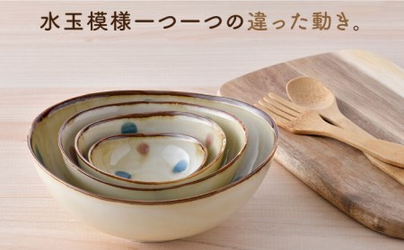 【波佐見焼】琥珀ドット ボウル 4点セット 食器 皿 【大貴セラミックス】 [HF05] 波佐見焼