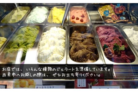 ジェラート６個セット（定番人気フレーバーと愛媛産フルーツソルベ）｜ ジェラート 食べ比べ