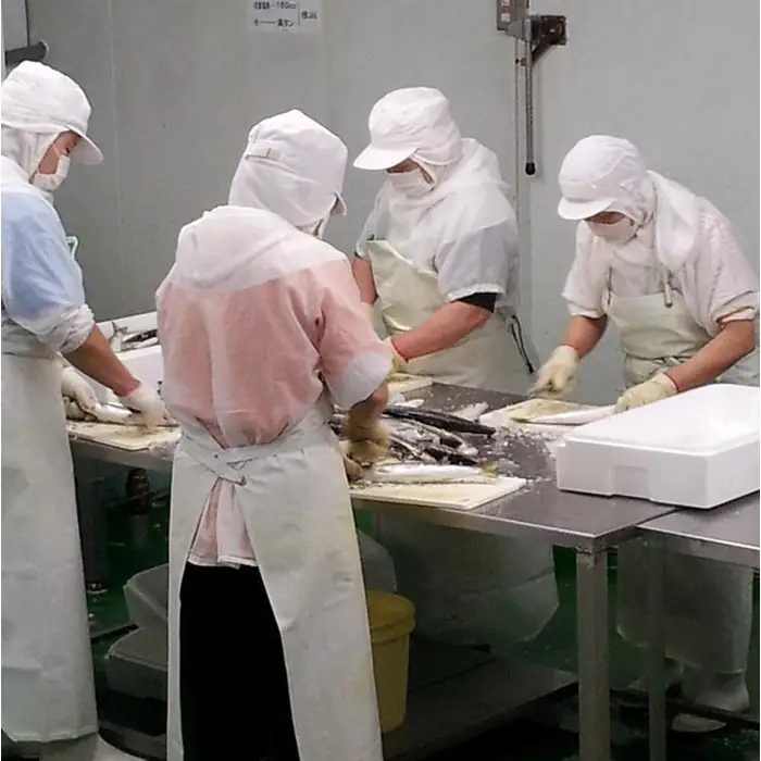 振り塩仕立て　真アジ開き10枚セット　★長浜市場で水揚げ★