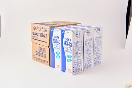 らくのう特濃4.3 1L×6本 計6L