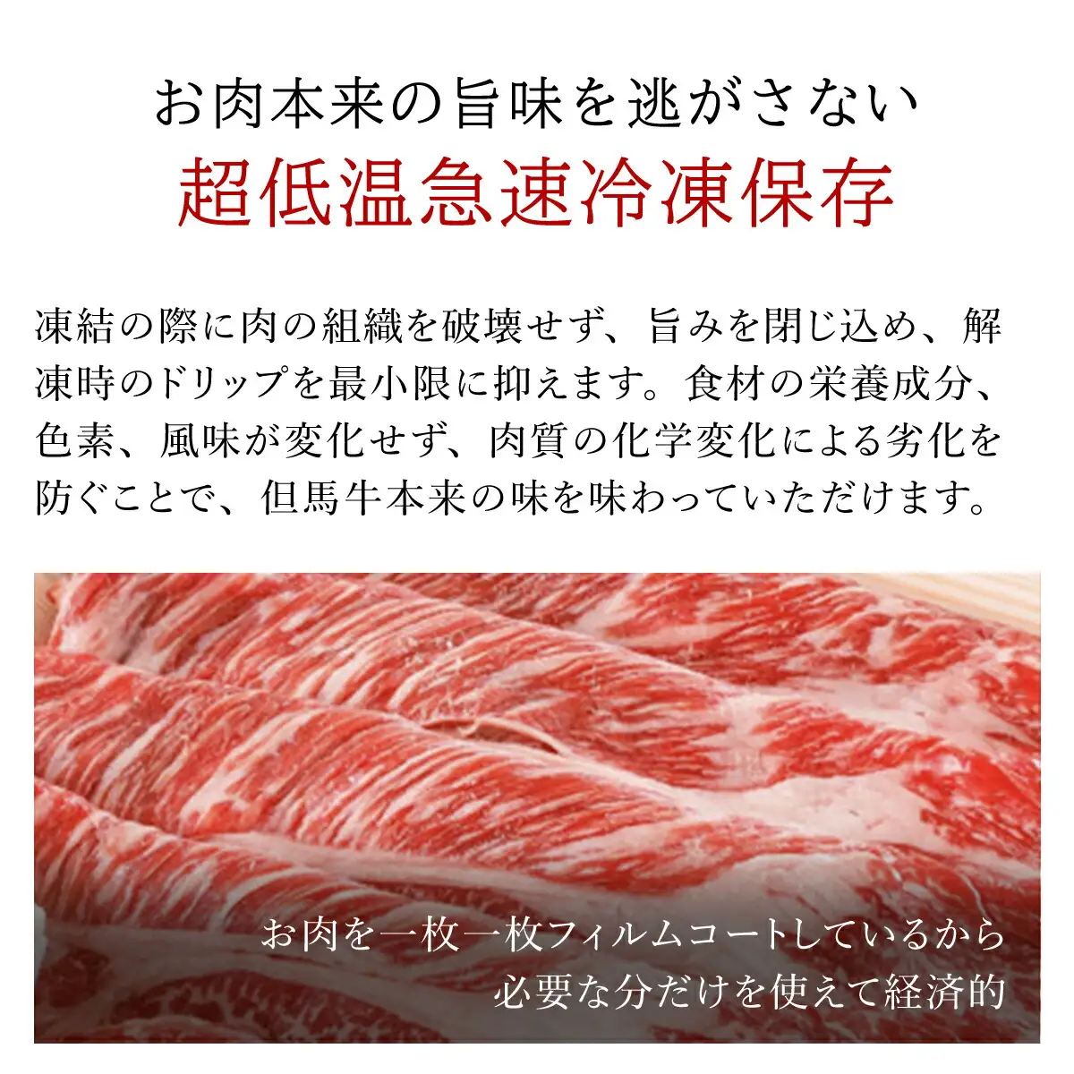 但馬牛しゃぶしゃぶ･すき焼肉 特選肩ロース【500g】タレ付（ぽん酢、胡麻タレ、わりした） AS14FF1