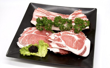 【1.3-3】松阪豚 サムギョプサルセット 約600g バラ肉 肩ロース ショルダー 松阪豚専門店 まつぶた ふるさと納税 豚肉 ポーク ぶた肉 キャンプ バーベキュー 焼き肉 三重 松阪 肉