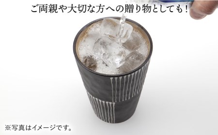 【波佐見焼】まろやか カップ （たこ唐草）・まろやか マドラー【マックリカフェ】 [LC20]  波佐見焼