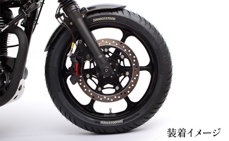 GALE SPEED エラボレート・フロント4Pキャリバー(アキシャル40mm) 右/SCMボルト仕様 ブラック バイク オートバイ パーツ 右キャリパー 