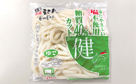さぬきうどん 糖質カット 塩分0 16人前 麺のみ・2種×8人前