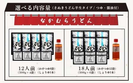 讃岐うどん 半生 12食 うどん 