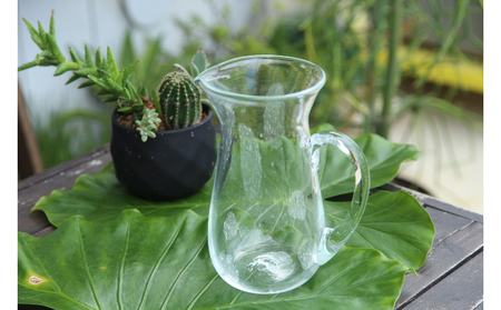 【琉球ガラス工房雫】水玉ピッチャー１個