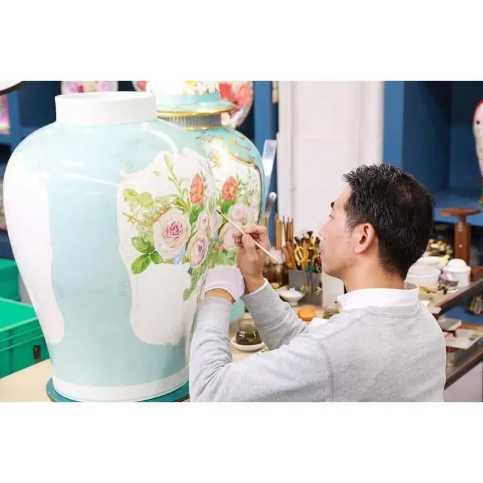 ノリタケ 「オマージュコレクション」 コーヒー碗皿 ”桃色金彩薔薇文”