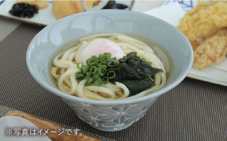 【波佐見焼】ホワイトライン麻 どんぶり マットブラック 食器 皿 【翔芳窯】 [FE100] 波佐見焼