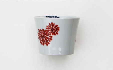 【陶器市特集】【波佐見焼】たこ唐草 ミニ プレート・そばちょこ ペアセット 食器 皿 【協立陶器】 [TC56] 波佐見焼