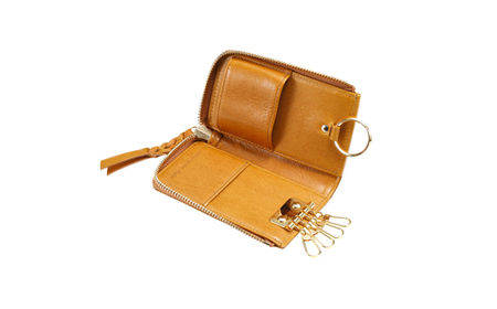 【豊岡財布】anti-mode style OLIVE Smart Key Case（AW800）タン