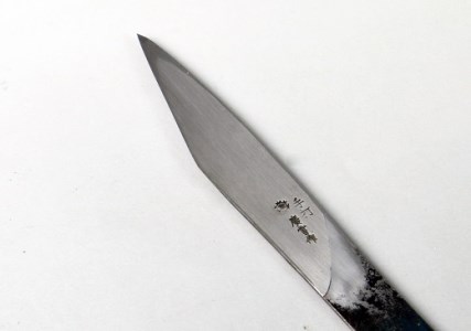 伝統工芸品　手打ち小刀　美の川（大）桐箱入り【北海道・沖縄・離島　配送不可】
