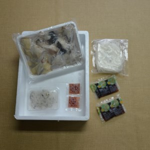 とらふぐちり鍋〆はマルゴめん 2～3人前【001-0450】