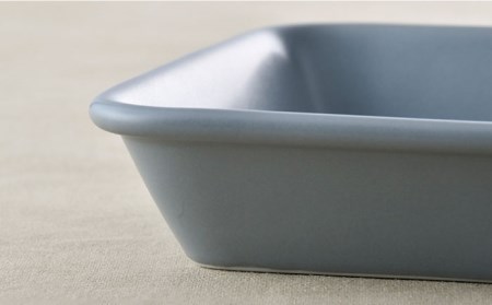 【波佐見焼】オーブンウェア 長角トレー 角皿 プレート グレー 食器 皿 【光春窯】 [XD63] 波佐見焼
