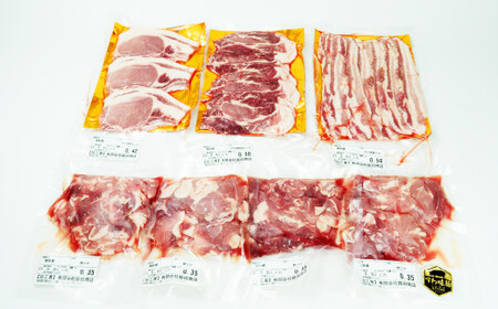 国産豚肉 4種詰め合わせ [こま切れ/ロース/バラ/肩ロース]全2.8kg / meat styleイイダ すわ味豚 豚肉 信州 長野県 諏訪市 諏訪 [65-02]
