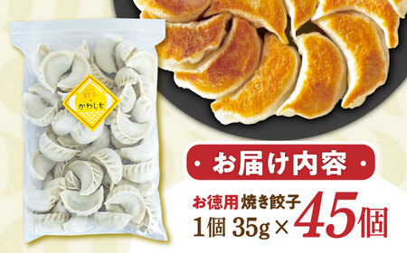 焼き餃子 45ヶ[AHBM003] 餃子のかわしも