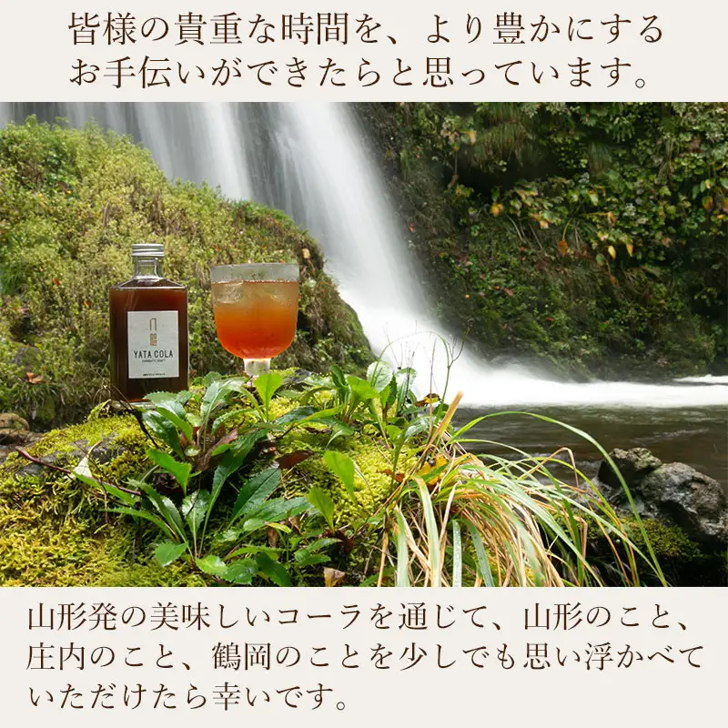 山形発 クラフトコーラ 希釈用 計750ml ギフトセット(375ml×2本)YamagataCraft YATACOLA 八咫コーラ