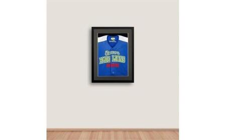 【大川市】 スポフレミニ ユニフォーム額縁（写真なし）【黒】