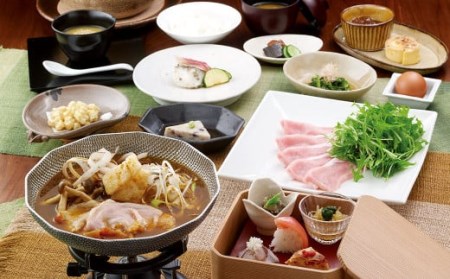 御料理 茅乃舎 芽(めぶき)コース 2名様分 お食事券 チケット