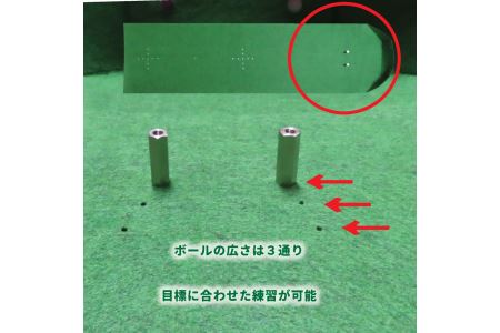 D12-04 ゴルフ パター 真っすぐ打つ練習用マット