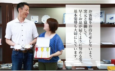 有田焼 SPOOOOON 5本セット 【深海三龍堂】 食器 おしゃれ スプーン カトラリー かわいい シンプル 焼き物 ギフト キッチン 食卓 テーブルコーディネート 5色 うつわ A24-139