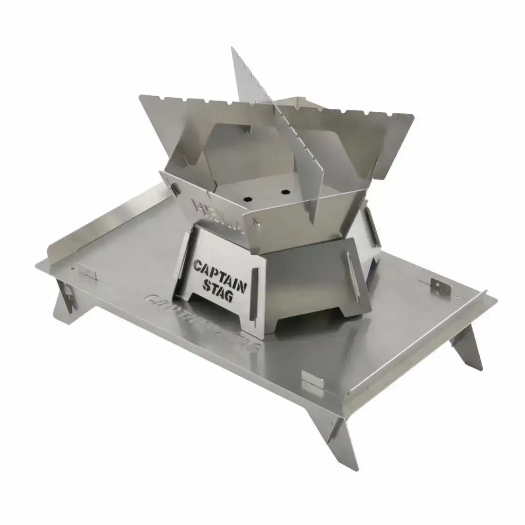キャプテンスタッグ　hako-niwa（ハコニワ） ヘキサ グリル＜ミニ＞　キャンプ用品　アウトドア用品　燕三条製 防災 防災グッズ 防災用品 【015S060】