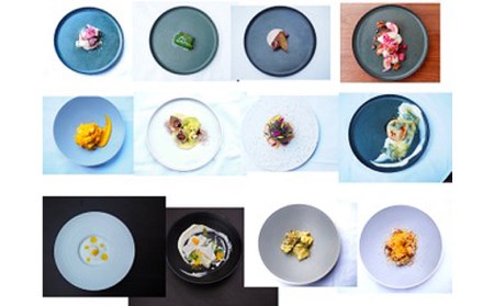 【北浜】ABITACOLO 河南町野菜のコース料理チケット ２名様分 No.301