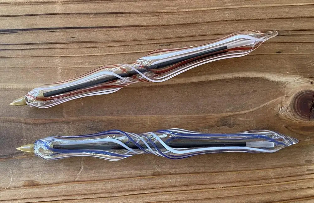 文房具 ガラスペンなのに気軽に使えてエレガントなガラスペン（赤）｜ペン 文房具