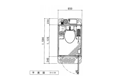 日野興業 仮設トイレ GX-WQP 簡易水洗式 陶器製 洋式便器 |    
