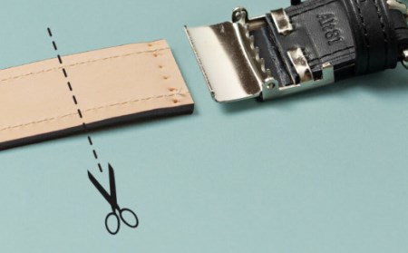 【Alt81】国内産オリジナルレザーを使用したメンズベルト(カラー：藍鉄)_0144-002-T04-1