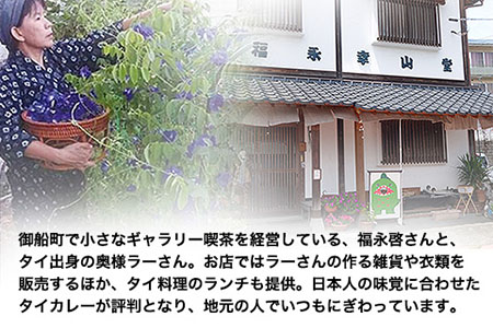 御船町 福永幸山堂のそらいろパスタ 2個入り