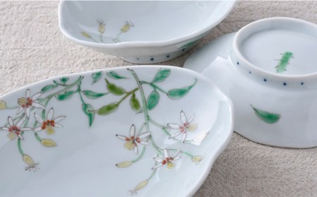 【波佐見焼】仙人草 深鉢・小鉢 3点セット 食器 皿 【藍水】 [GB33]  波佐見焼