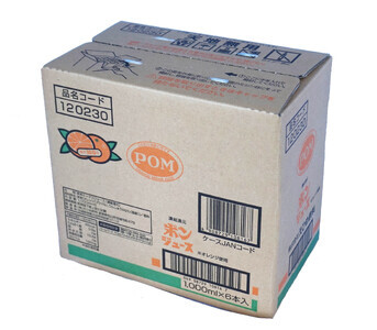 ジュース POM ポンジュース 1000ml 6本セット みかん