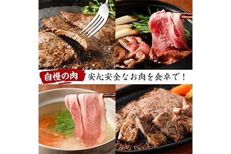 No.605 鹿児島県産黒毛和牛すきしゃぶ用ロース肉(400g)国産 九州産 牛肉 黒毛和牛 和牛 ロース スライス 数量限定 すき焼き しゃぶしゃぶ 冷凍【さつま屋産業】