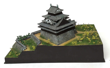 模型 2025年は国宝10周年！【松江城プラモデル 1/500】模型 キット 開府400年 島根県松江市/有限会社マルニシ物産[ALDW001] 模型 模型