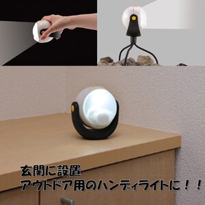 RITEX ASL-090 LEDどこでもセンサーライト《防犯 防犯ライト 乾電池式 LED センサーライト 非常灯 防犯グッズ 屋外 キャンプ ムサシ 送料無料 ふるさと納税 返礼品 おすすめ 日用品 プレゼント》【2400O10802】