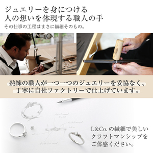 【L&Co.】K10 チェーンネックレス(60-8053)