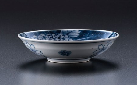【波佐見焼】花絵盃・酒器 アジサイ 食器 皿 【青以窯】 [HD08] 波佐見焼