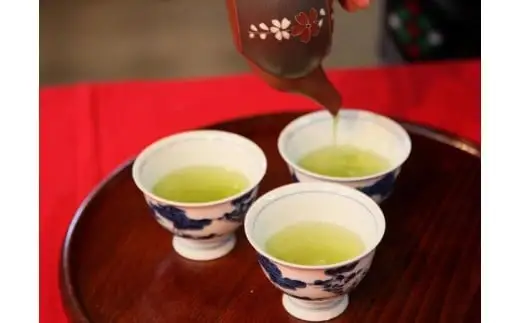 奥八女上陽茶 極上煎茶「光の葉」100g×3本セット箱 茶 お茶 八女茶 緑茶 福岡県 八女市 178-001
