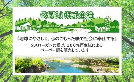 定期便 2ヶ月毎 3回お届け トイレットペーパー森を守ろう ダブル 27.5m 12ロール × 8袋 計96ロール 紙 ペーパー ソフト ミシン目入り エンボス 日用品 消耗品 再生紙 無香料 厚手 備蓄 まとめ買い 防災 ストック 送料無料 人気 牧製紙 岐阜県 美濃市