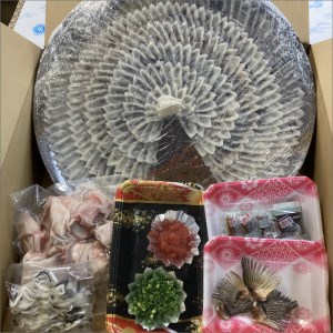 とらふぐ刺身とふぐ鍋セット(4～5人前)【010-0003】