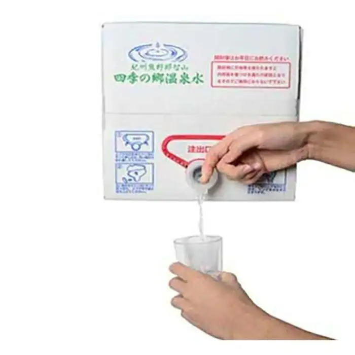 紀州熊野　四季の郷温泉水 バックインボックス ２０L   3箱セット