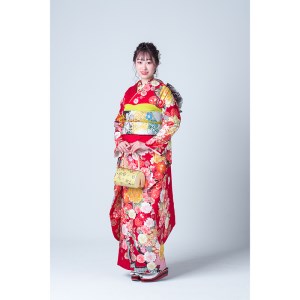 京都府舞鶴市 キクヅル 振袖撮影プラン ： 撮影衣装・写真撮影・六つ切り台紙・ヘアメイク・着付け 成人フォト スタジオフォト スタジオ撮影 記念撮影 フォト 写真 撮影