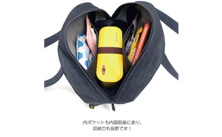ミニボストンバッグ　バンナイズ デニム コンパクト お散歩 買い物 お出かけ ファッション カバン  デニム