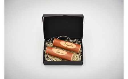 大切な人と心つながる 小国杉 ペアキーホルダー  ペア キーホルダー 天然素材 名入れ レーザー加工 鍵 カギ ギフト 贈答用 プレゼント waku 熊本 阿蘇 南小国町 送料無料