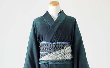 手ぶらでOK デニム着物レンタル チケット（2名様） 着付け・小物一式 ヘアセット付き