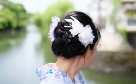 手ぶらでOK デニム着物レンタル チケット（2名様） 撮影プラン 着付け・小物一式 ヘアセットなし