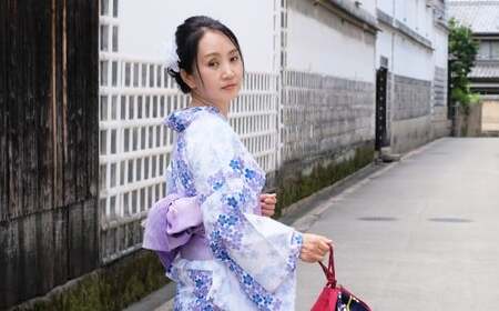 手ぶらでOK デニム着物レンタル チケット（2名様） 撮影プラン 着付け・小物一式 ヘアセット付き